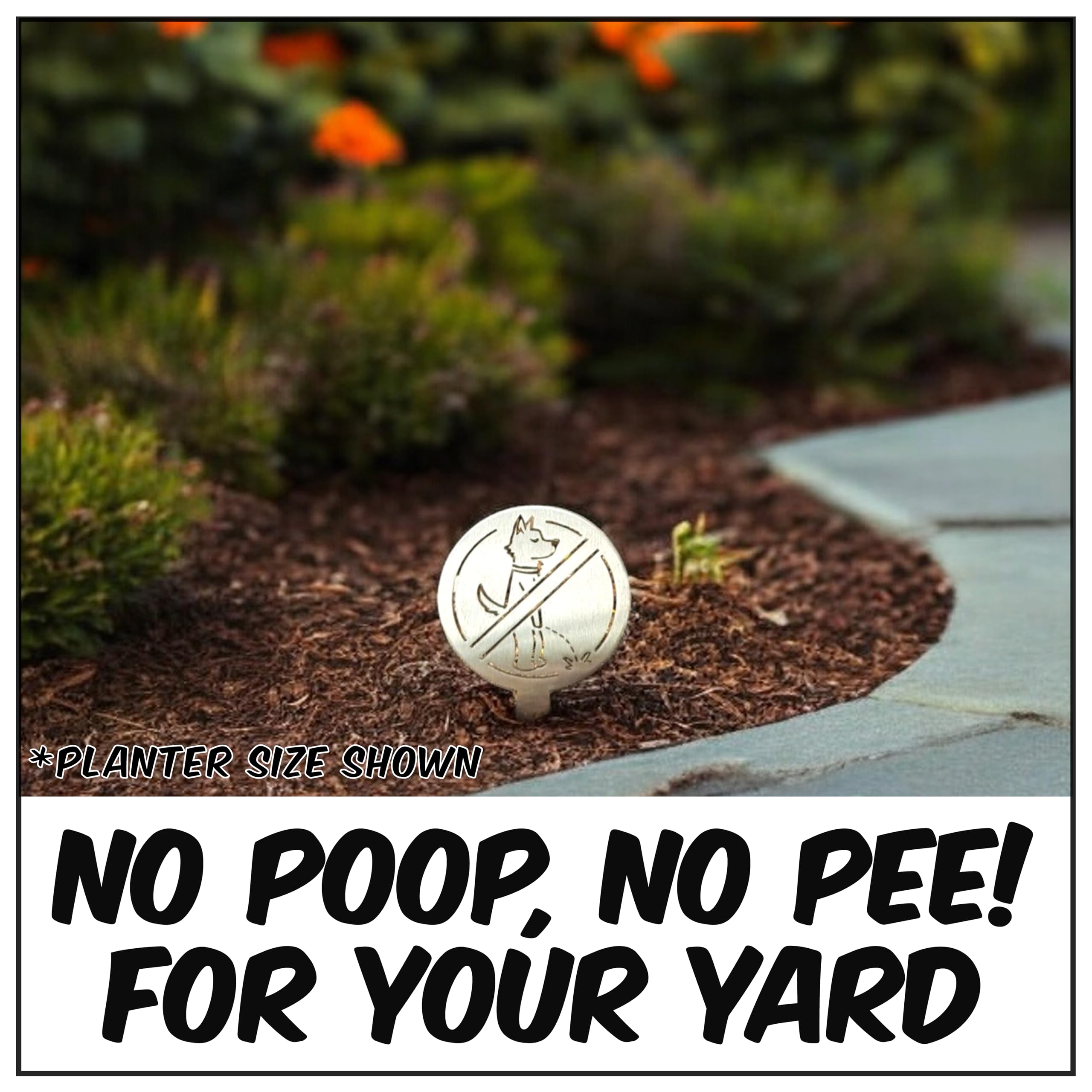 Twiggy Tinkle No Pee SIgns