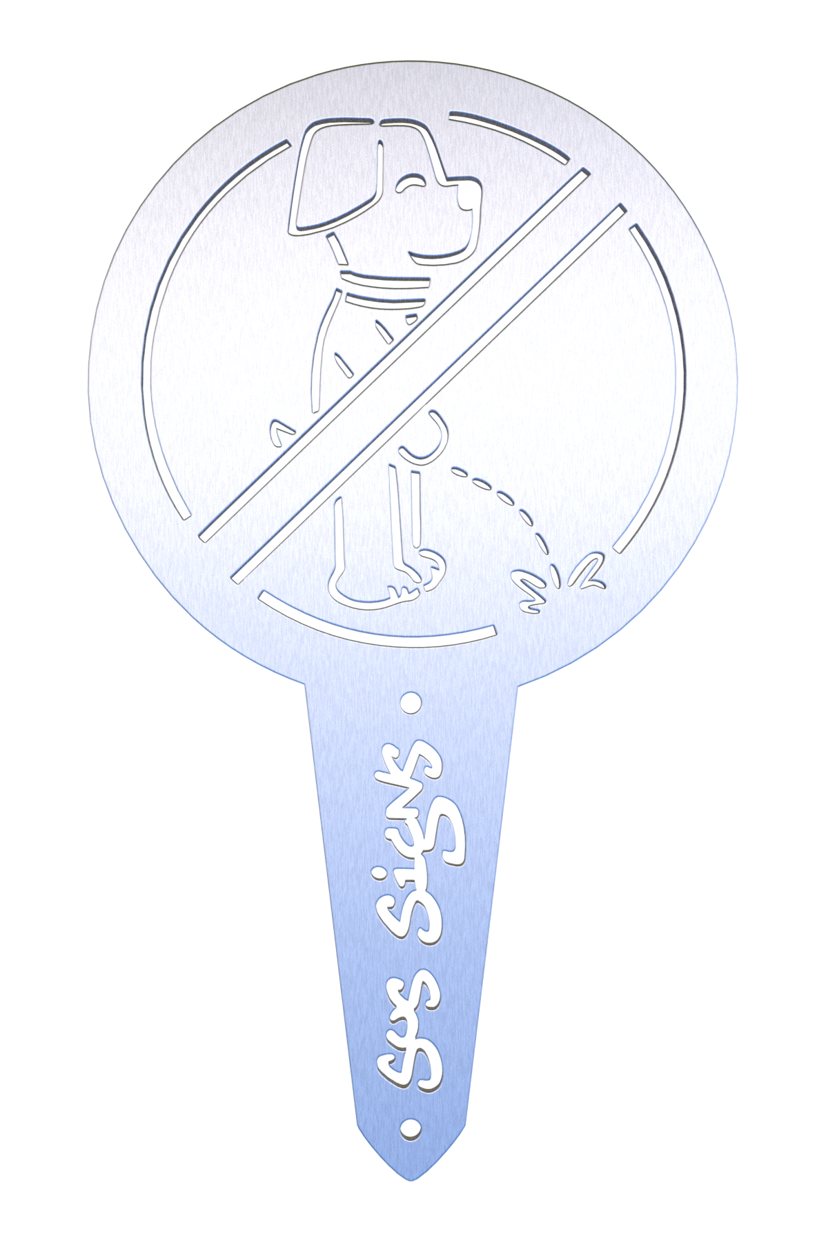 Pup Pee No Pee SIgns